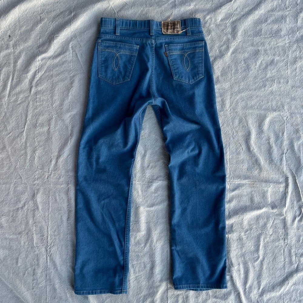 Vintage Levis Actionjeans Brown tab 90s 34x32 Mens - Picture 4 of 7